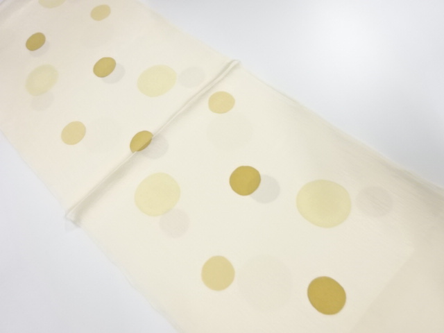 大特価品　未使用品　正絹　丹後ちりめん　帯揚げ